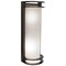 Access Lighting Nevis, 2 Light Outdoor Wall Mount, Bronze Finish, Ribbed Frosted Glass 20031MG-BRZ/RFR - alternate 1